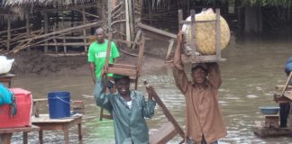 Chuvas desalojam cerca de 300 famílias em Nampula