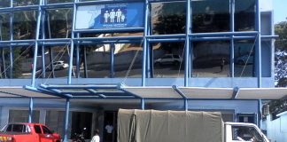 Tesouraria do INSS pega fogo em Nampula