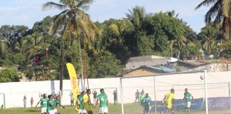 Dérbi nacalense disputado fora de portas termina em empate As equipas do Desportivo e Ferroviário, ambas de Nacala, empataram a uma bola a contar para 5ª jornada do Moçambola 2019