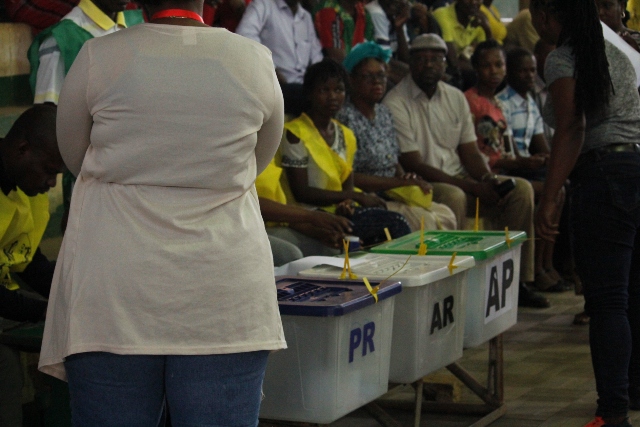No fim da votação em Nampula o ambiente ficou agitado