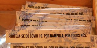 Prevenção contra a covid-19: Jovens de Nampula produzem viseiras e dispensadores de álcool Os jovens pretendem contribuir na prevenção da doença