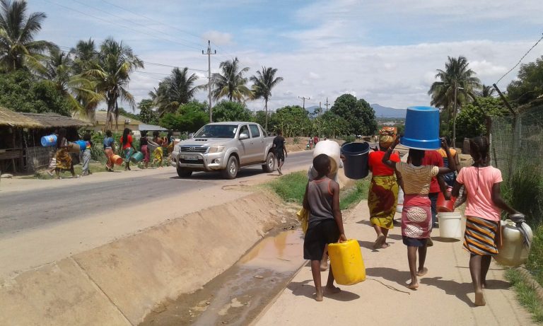 Doenças de origem hídrica poderão fustigar Nampula devido a crise de água