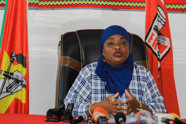 Margarida Talapa em Nampula para repudiar ataques terroristas em Cabo Delgado