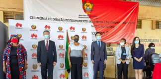 Huawei faz a entrega oficial de equipamento de TIC’s a Escola Secundária da Matola