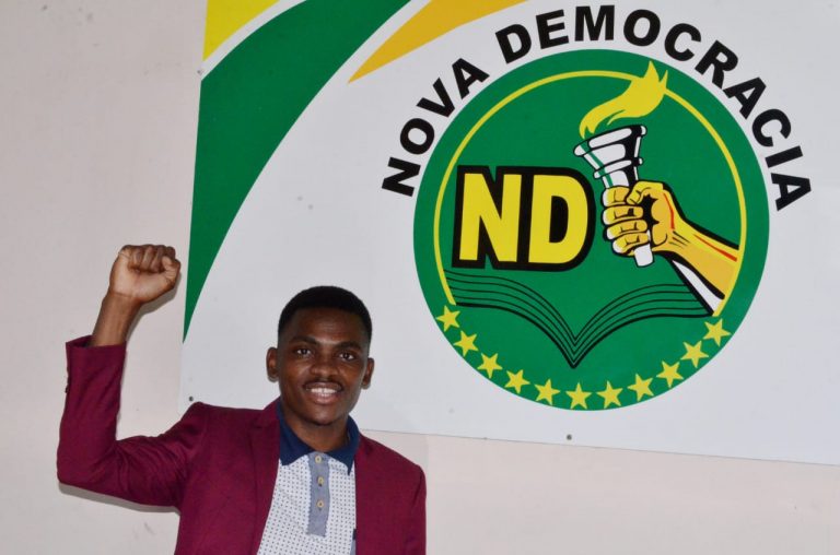 Dércio Rodrigues é o primeiro porta-voz da Nova Democracia