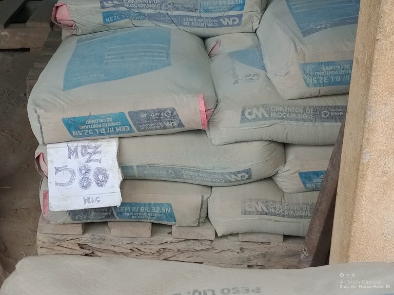 Nampula regista uma crise tremenda de cimento de construção