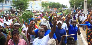 Mesmo com edis suspensos: Renamo não baixa a crista e prossegue com marchas em Nampula