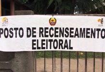 Eleições gerais 2024: Distrito de Nampula prevê recensear 116 mil eleitores