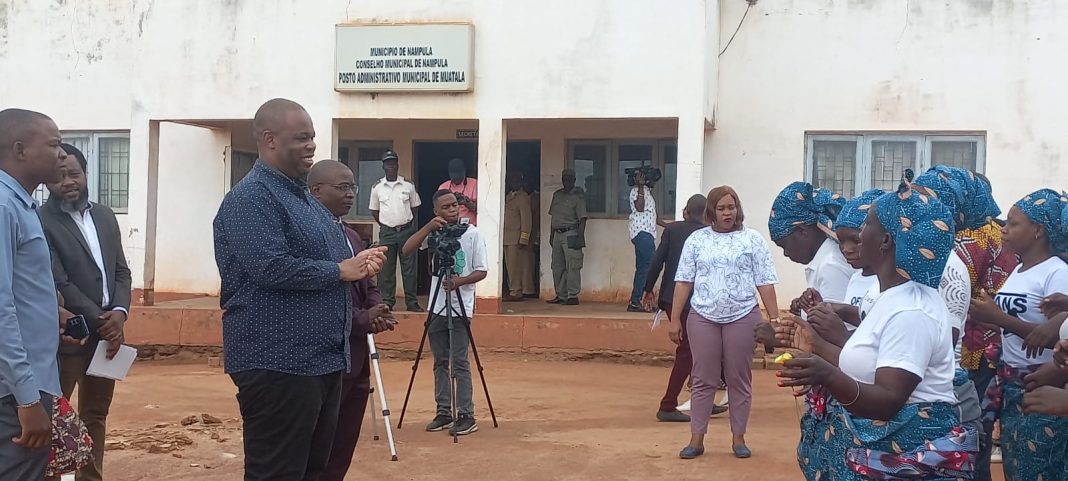 Giquirito desafiado a melhorar as condições dos munícipes de Muatala