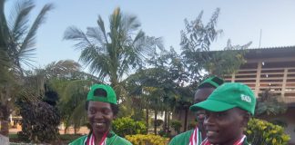 Atletas com necessidades especiais levam prémio de primeiro lugar a Gaza Gaza nos jogos escolares