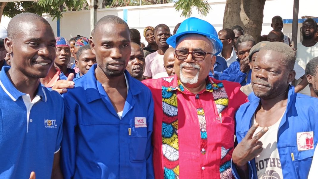 “Empregar os jovens é contribuir na redução dos males na sociedade”, Salim Abdula