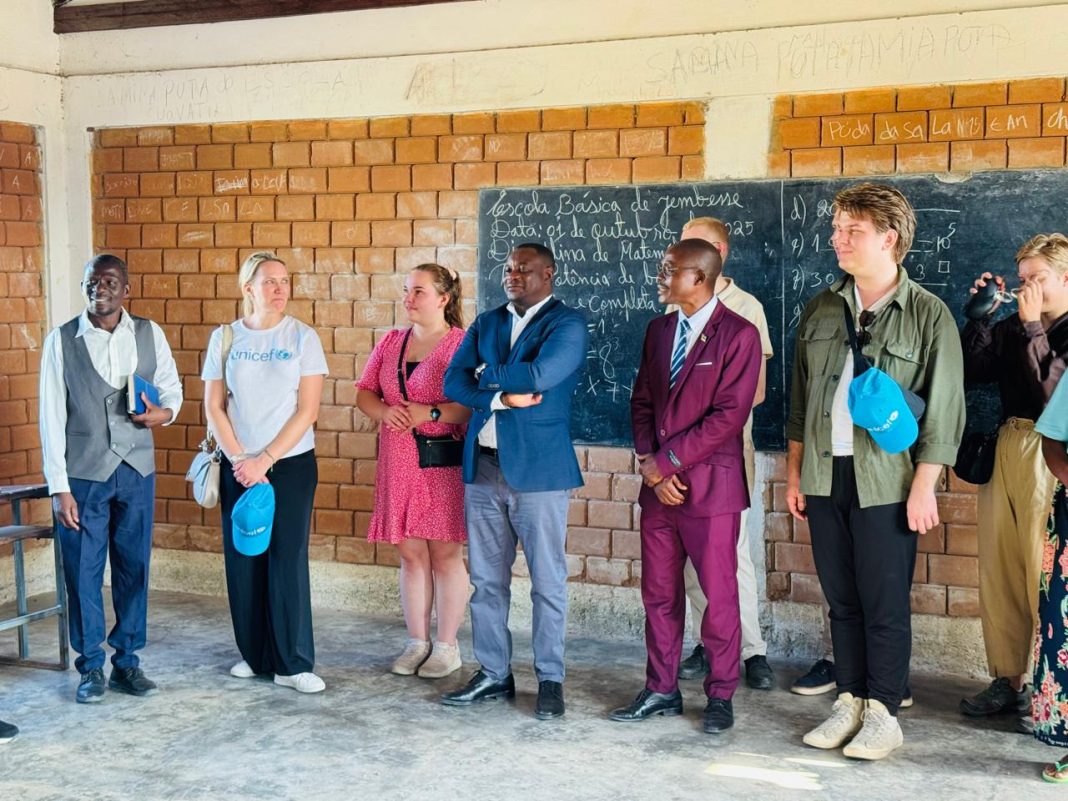 UNICEF apoia na reposição da escola básica de Jembesse