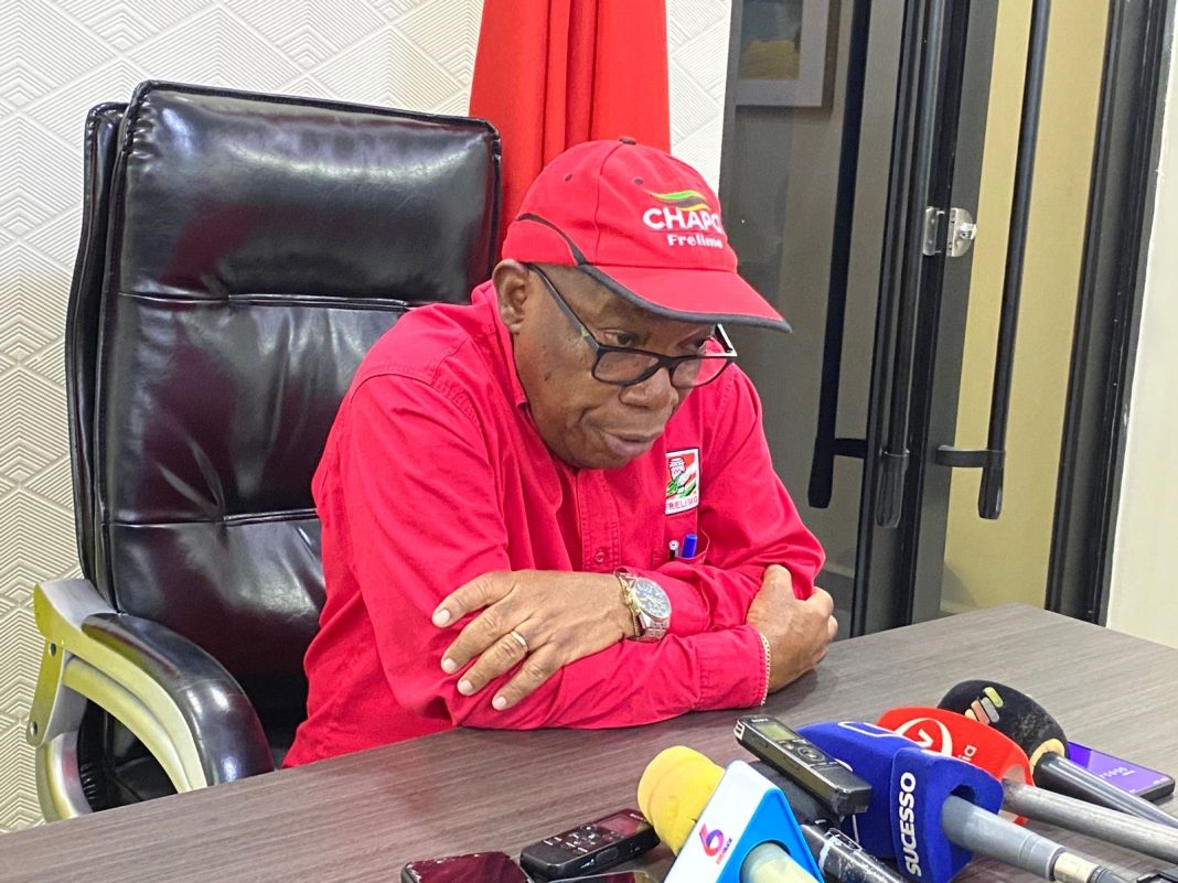 Paúnde preocupado com vítimas das enxurradas, mas focado no engajamento do seu partido em Nampula