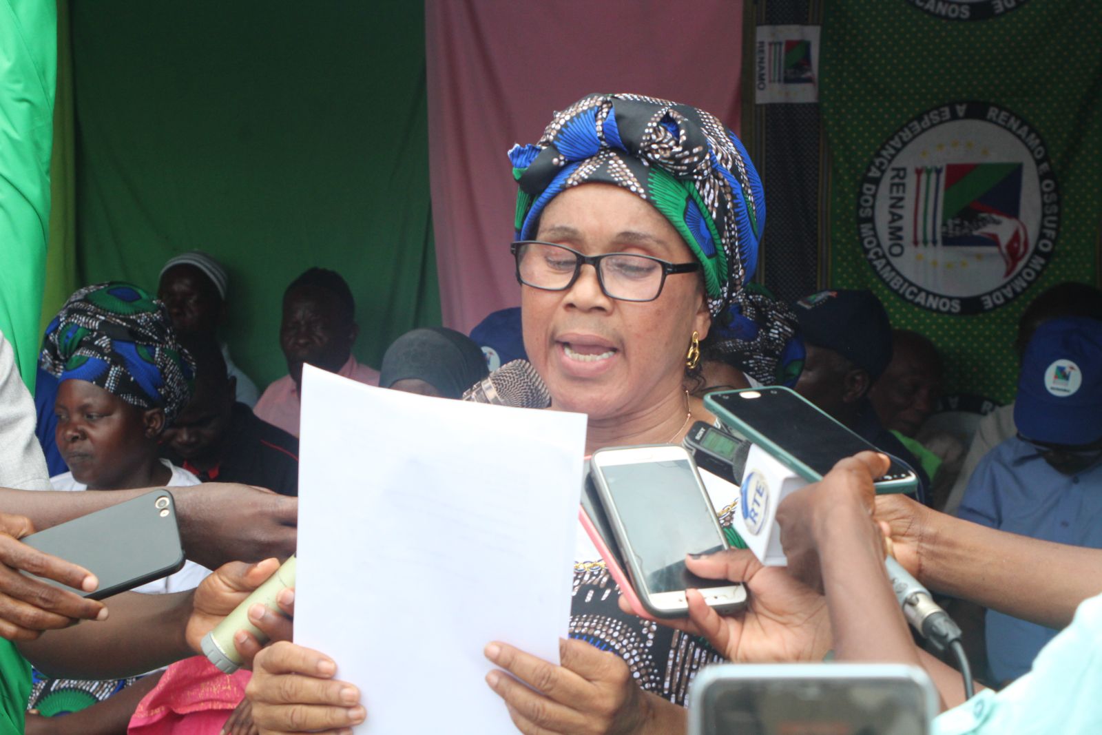 Presidente da Liga Feminina da RENAMO lamenta recorrente violência política e laboral