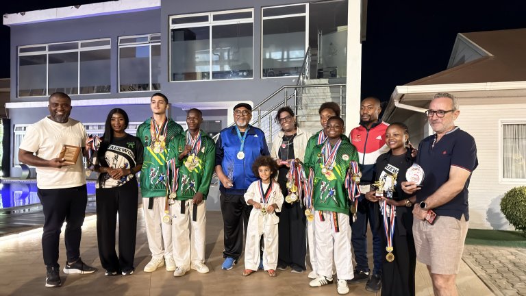 Governador de Nampula financia participação da Associação Desportiva Taekwondo de Nacala na Open G1 2026 em Portugal